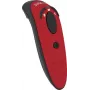 Socket Mobile DuraScan D760 V20 2D barcode scanner with charging dock, red