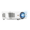 ViewSonic LSD300W-ST short throw projector, 3300 ANSI lumens, DLP, WXGA (1280x800), white