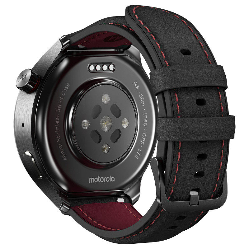 Motorola Moto Watch Ultra LTE smartwatch, 46 mm, black, PBCX0000SE