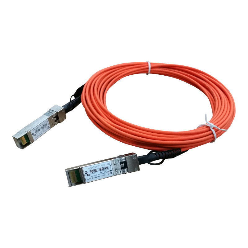 HPE X2A0 JL291A active optical cable, SFP+ to SFP+, 10 m
