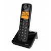 Alcatel S280 EWE DECT cordless telephone with hands-free function, black