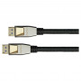 Good Connections Python DP20-PY010 DisplayPort 2.0 cable, nylon braided, black, 1 m