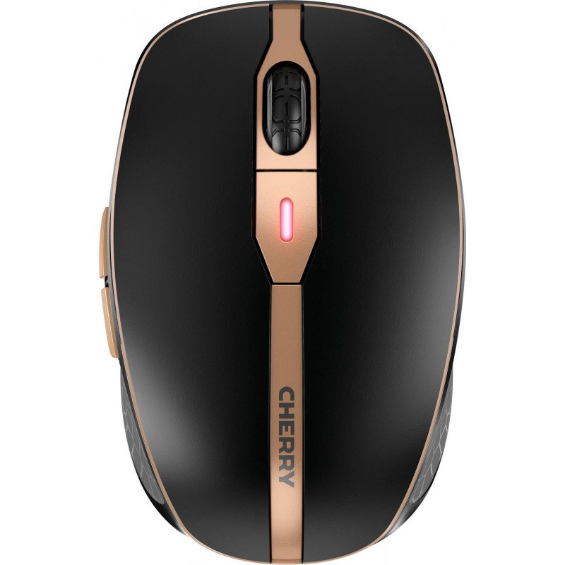 Cherry DW 9100 SLIM keyboard and mouse set, wireless RF + Bluetooth, AZERTY (Belgian), black