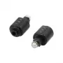 LogiLink CA1016 Toslink audio adapter, Toslink male to Mini-Toslink 3.5 mm female, black