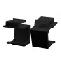 LogiLink NK0091 keystone blank cover (10 pcs), black