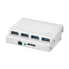 LogiLink UA0421 USB 3.0 hub, 4 ports, with power supply