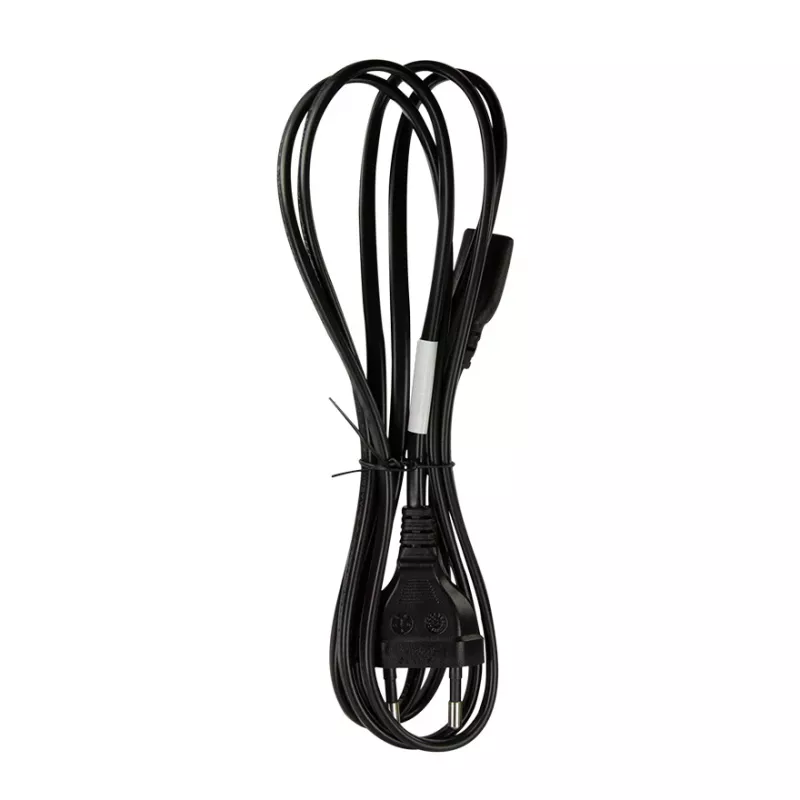 LogiLink CP192 power cable, CEE 7/16 to IEC C7, black, 1 m