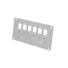 LogiLink FB5002 fibre optic front plate, 6 LC-D / 6 SC-S, for splice distributor