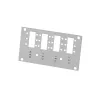 LogiLink FB5003 fibre optic front plate 12 LC-D / 12 SC-S for splice distributor