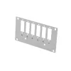 LogiLink FB5004 fibre optic front plate 6 SC-D / 6 LC-Q for splice distributor