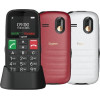 Gigaset GL30 feature phone, red metallic, 5.59 cm display