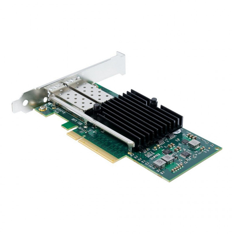 Inter-Tech ST-723 network card, PCIe x8, dual SFP+, 10 Gbit/s