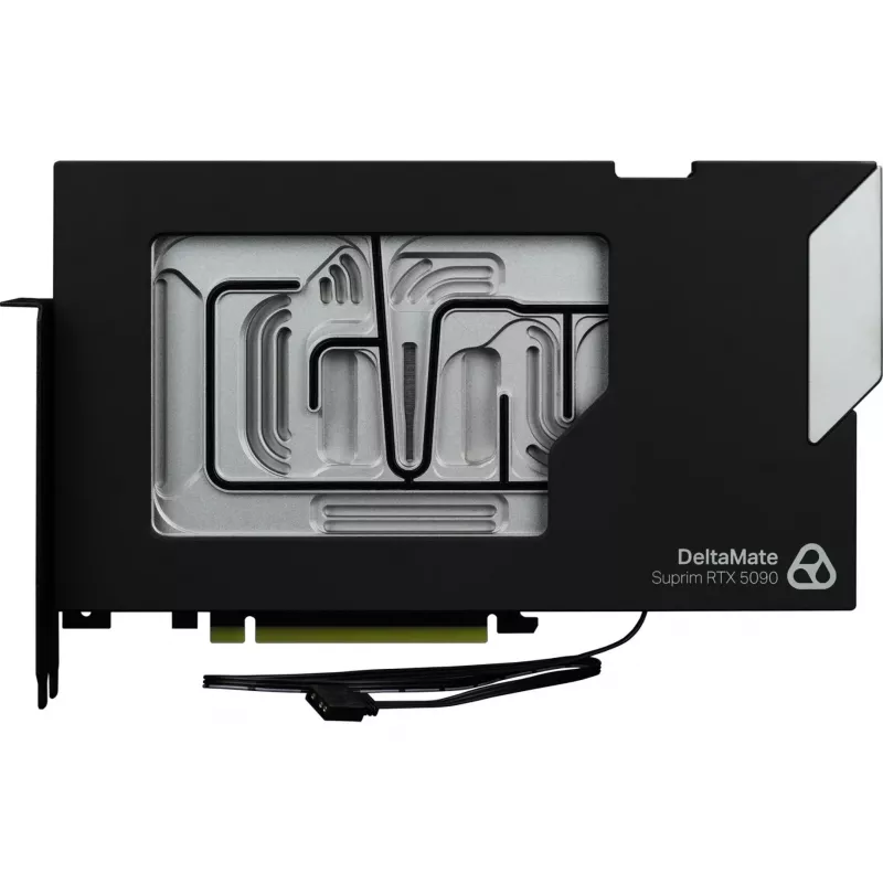 Thermal Grizzly DeltaMate GPU water block for Suprim 5090, black/silver