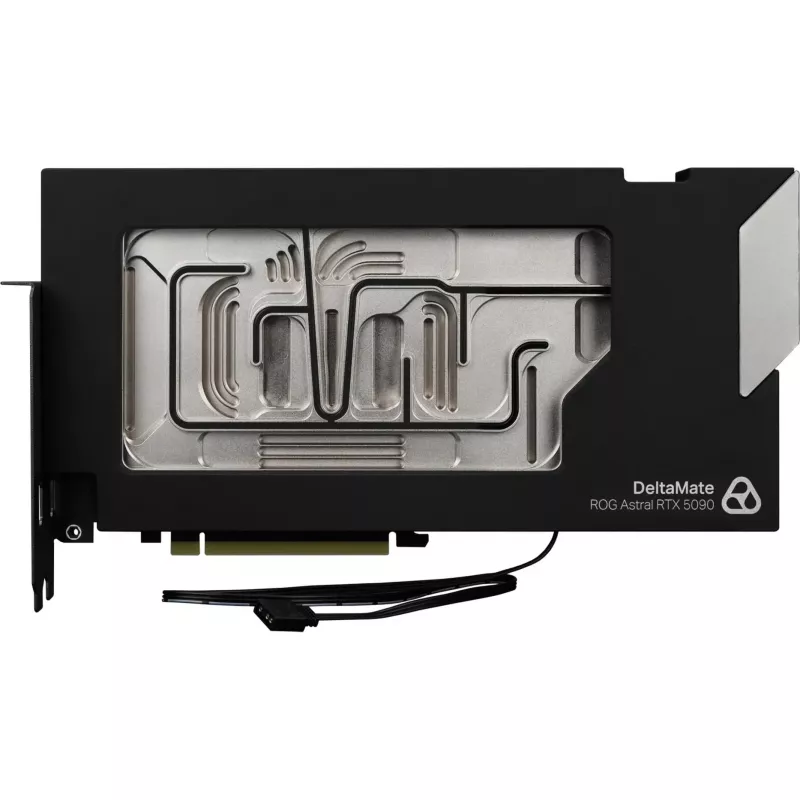 Thermal Grizzly DeltaMate GPU water block for ROG Astral RTX 5090, black/silver