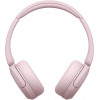 Sony WH-CH530 Bluetooth on-ear headphones with microphone, noise reduction, pink
