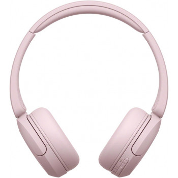 Sony WH-CH530 Bluetooth on-ear headphones with microphone, noise reduction, pink