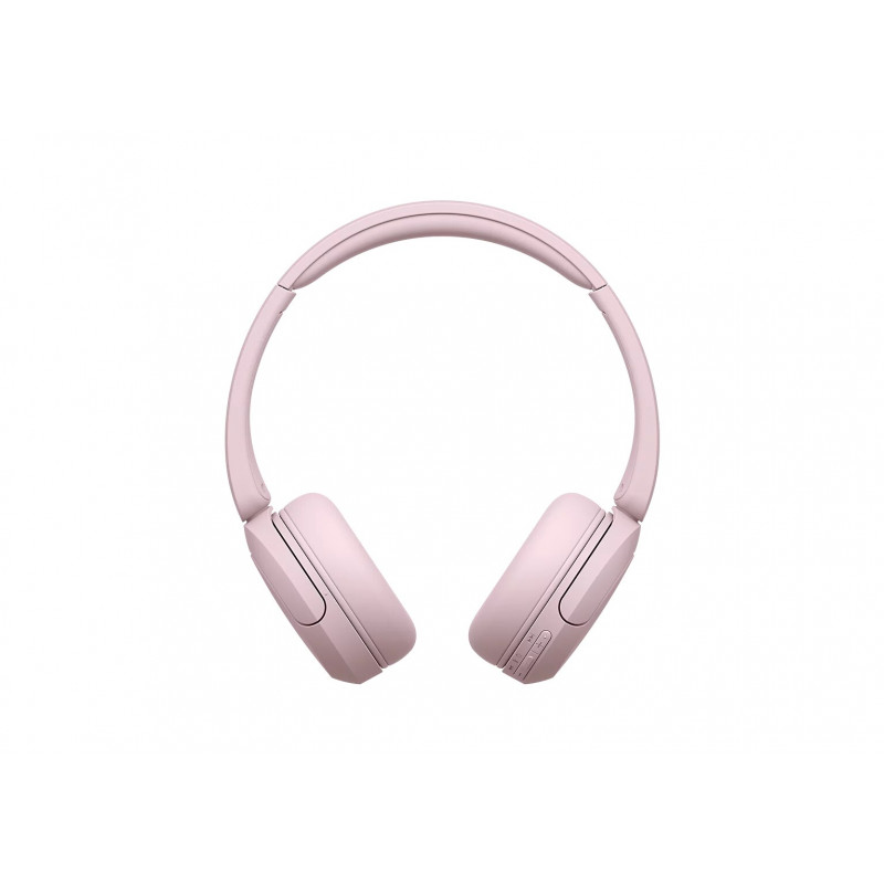 Sony WH-CH530 Bluetooth on-ear headphones with microphone, noise reduction, pink