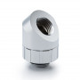 Bitspower Artemis BPM-AT45R-SL 45° rotary fitting, sandblasted silver