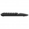 Logitech Wave Keys 920-012289 wireless ergonomic keyboard, 2.4 GHz/Bluetooth, Swiss (CH) layout, graphite