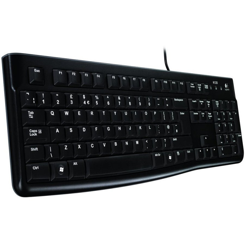 Logitech K120 920-002487 USB keyboard, Estonian layout