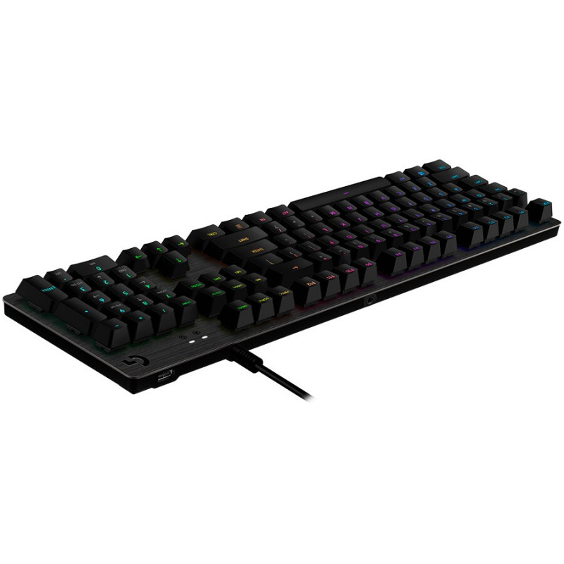 Logitech G512 920-009350 backlit mechanical gaming keyboard, GX switches