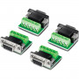 TRENDnet TI-S400 serial adapter, RS-232 to RS-422/485, TAA compliant (4 pcs), green/grey
