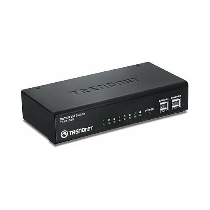TRENDnet TK-CAT508 KVM switch, 8 KVM ports