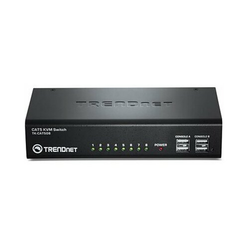 TRENDnet TK-CAT508 KVM switch, 8 KVM ports