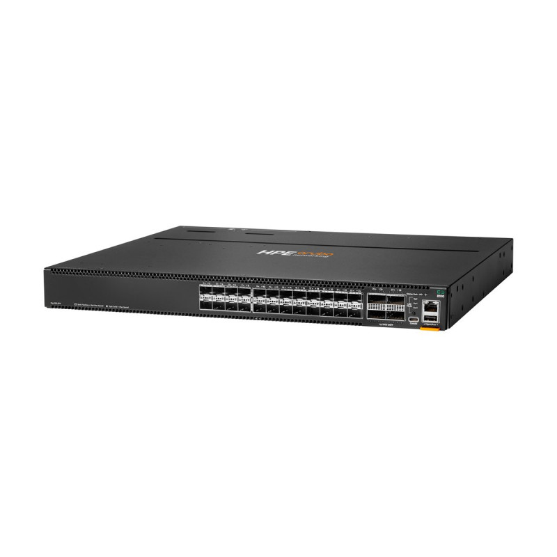 HPE Aruba 8100-24XF4C BF3F2AC network switch, R9W87A