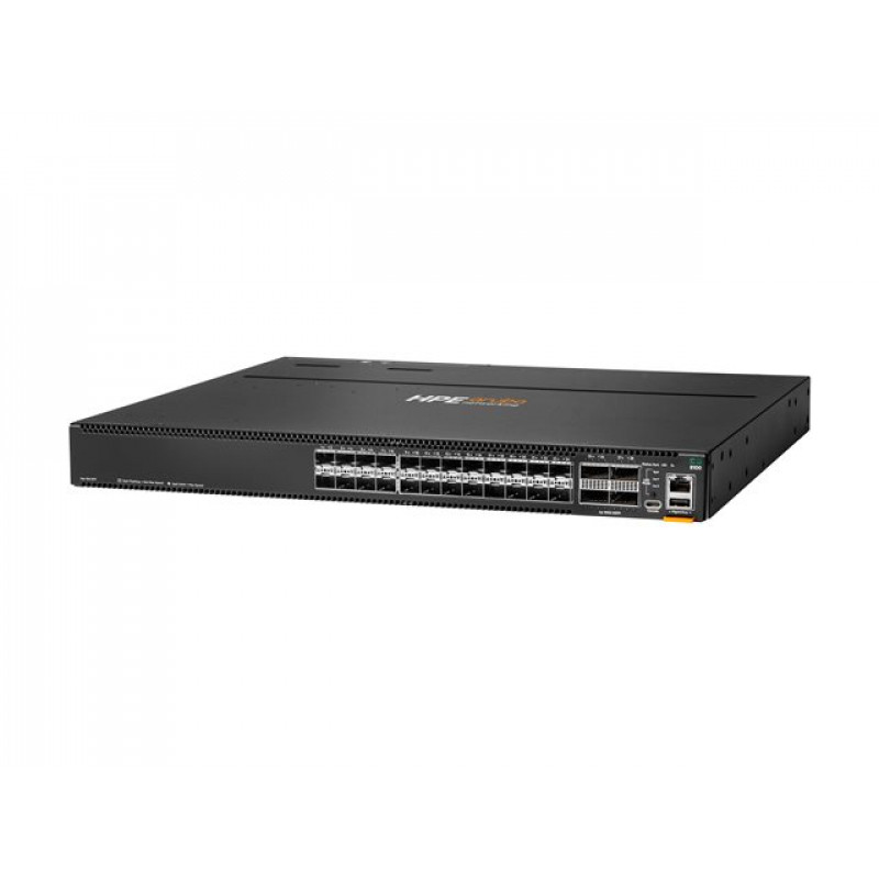 HPE Aruba 8100-24XF4C BF3F2AC network switch, R9W87A