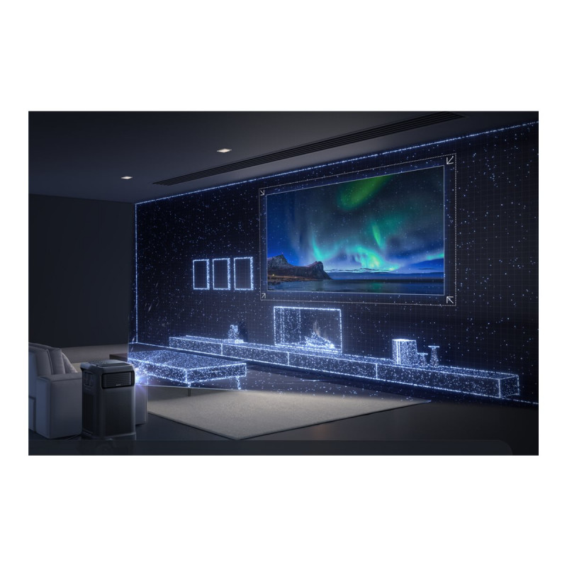 Anker Nebula X1 Pro (D21513F1) projector, 4K UHD (3840 x 2160), 3500 ANSI lumens, Wi-Fi, black