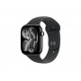 Apple Watch Series 11 5G smartwatch, 46 mm aluminium, S/M, black, MFC24QL/A