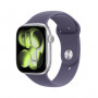 Apple Watch Series 11 MFCR4QL/A smartwatch, 46 mm, aluminium, GPS + Cellular 5G, silver, M/L