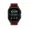 Apple Watch Ultra 4 smartwatch, GPS + Cellular, 49 mm, Black, Trail Loop Burgundy, M/L