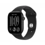 Apple Watch Series 12 smartwatch, GPS, 42 mm, Black aluminium case, Black Sport Band, M/L