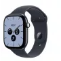 Apple Watch Series 12 smartwatch, GPS + Cellular, 42 mm, Night Blue ceramic case, Navy Blue Sport Band M/L