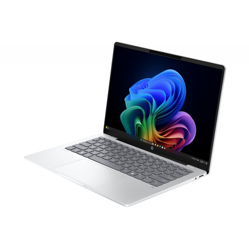 HP OmniBook 5 14-he0013nf laptop, Qualcomm Snapdragon X, 16 GB RAM, 512 GB SSD, 14-inch WUXGA OLED, Windows 11, refurbished