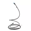 LogiLink CP5023S patch cable Cat.6A SLIM S/FTP LSZH, 0.5 m, black, SlimLine