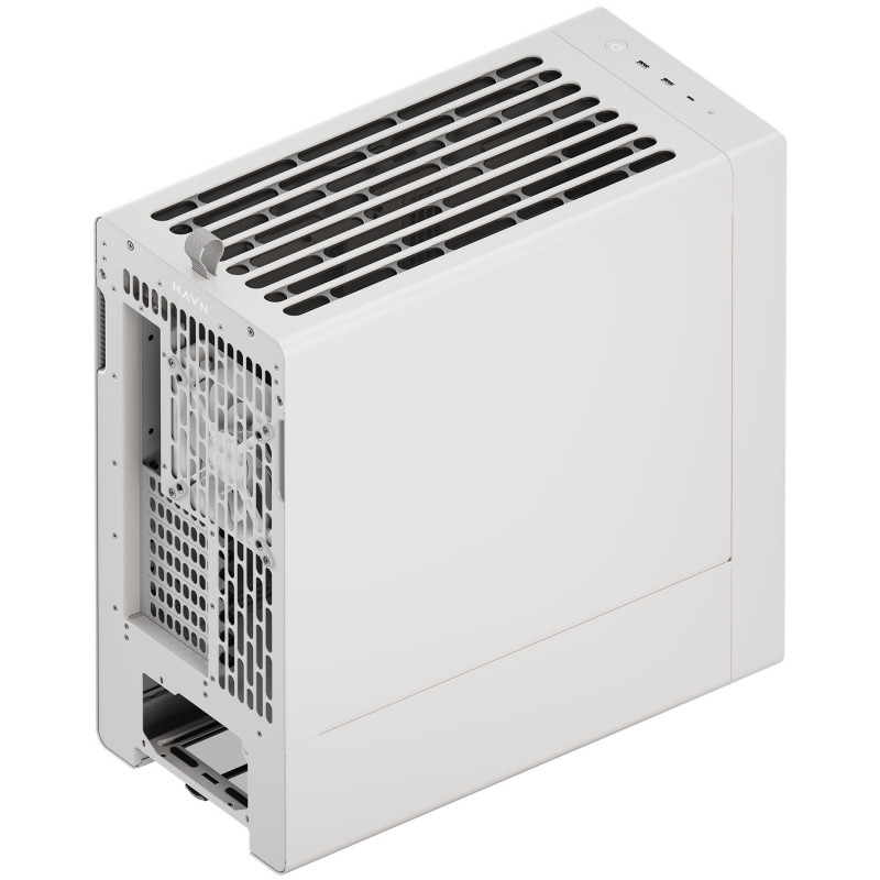 HAVN BF 360 Flow Solid PC case, Midi Tower, E-ATX, white