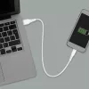 LogiLink CU0254 USB 2.0 Type-C to USB-A cable, 480 Mbps, 15 W, white, 2 m