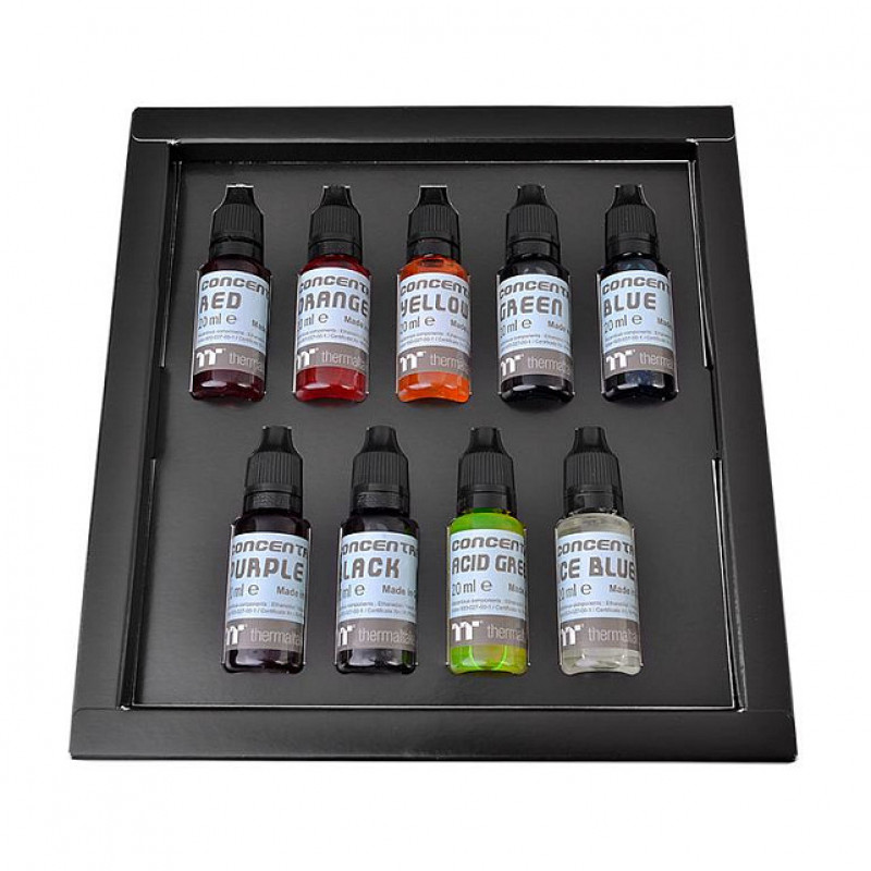 Thermaltake TT Premium concentrate coolant kit CL-W221-OS00SW-A, 9 x 20 ml
