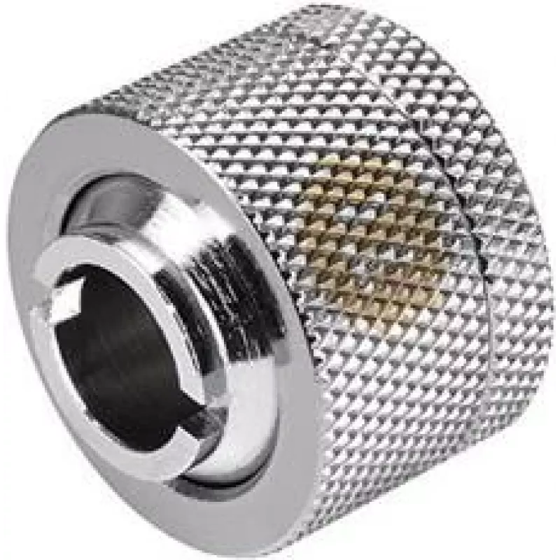 Thermaltake Pacific CL-W031-CA00SL-A compression fitting, 1/2″ ID x 5/8″ OD, chrome