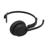Jabra Evolve3 45 MS Mono headset with Link 390c, on-ear, Bluetooth, black