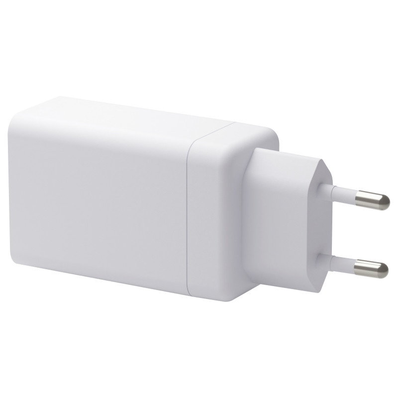 dbramante1928 CI70CCWH4436 power adapter, 70 W, 2x USB-C + 1x USB-A, EU plug, white