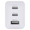 dbramante1928 CI70CCWH4436 power adapter, 70 W, 2x USB-C + 1x USB-A, EU plug, white