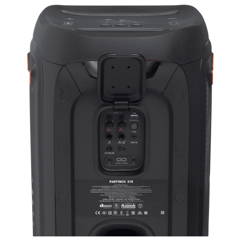 JBL PartyBox 310 JBLPARTYBOX310EU portable party speaker, wireless, Bluetooth, app control, 240 W, two-way, black