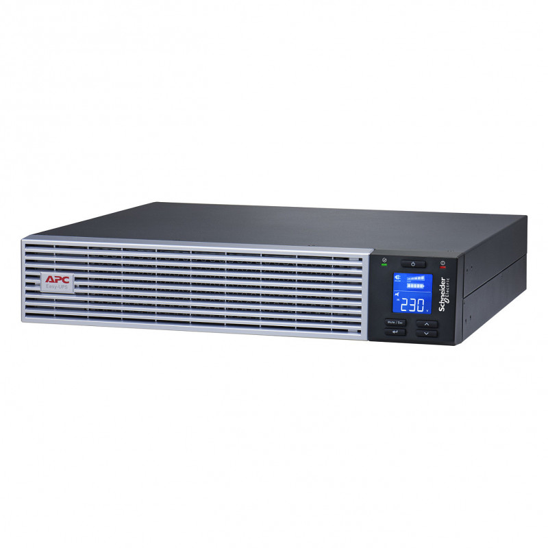 APC Easy UPS On-Line SRVL1KRIRK UPS, 1000 VA / 900 W, Li-Ion, rack 2U, with rail kit