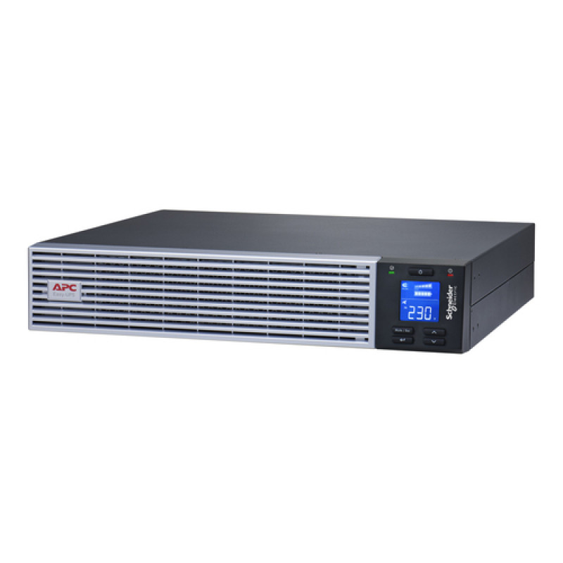 APC Easy UPS On-Line SRVL1KRIRK UPS, 1000 VA / 900 W, Li-Ion, rack 2U, with rail kit