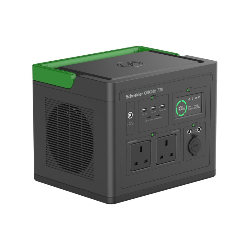 APC Schneider OffGrid 730 PPS730-UK portable power station, 738 Wh, UK sockets