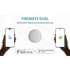 XD Design FindMate Dual RCS tracker P301.6203, Apple Find My and Android Find Hub, IPX5